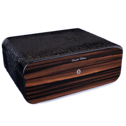 Хьюмидор Gentili Croco Black на 75 сигар