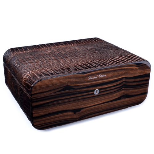 Хьюмидор Gentili Croco Dark на 75 сигар Limited Edition