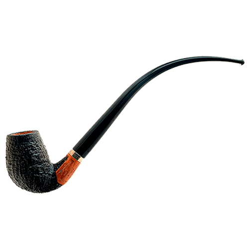 Курительная трубка SER JACOPO Churchwarden Silver фильтр 9мм