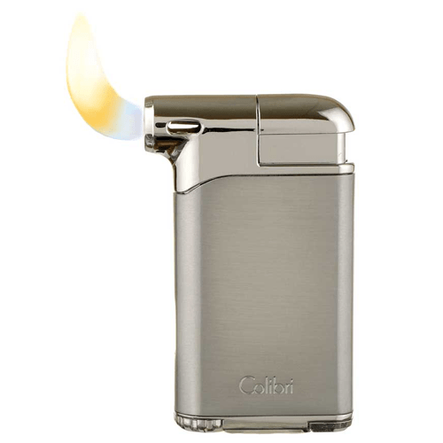 Зажигалка трубочная Colibri с тампером хром