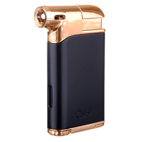 Зажигалка трубочная Colibri красное золото
