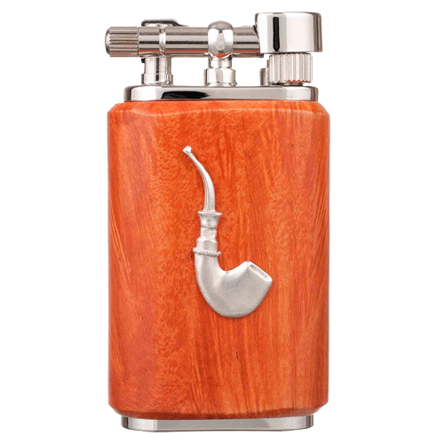 Зажигалка трубочная Mastro de Paja серебро GT03