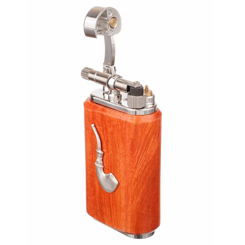 Зажигалка трубочная Mastro de Paja серебро GT03