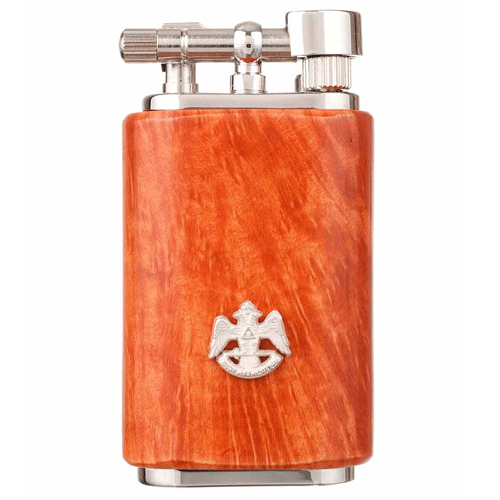 Зажигалка трубочная Mastro de Paja серебро GT08