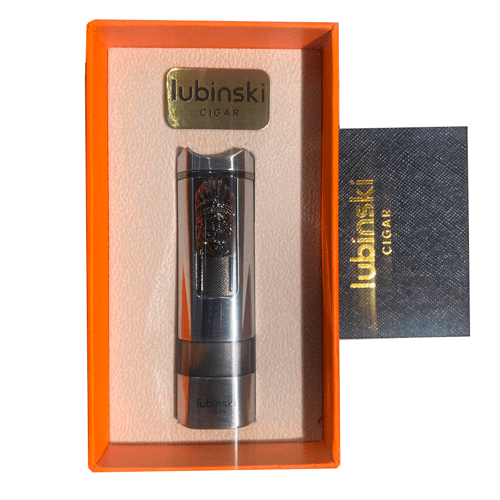 Сигарная зажигалка LUBINSKI Серебро Сигарная зажигалка LUBINSKI Серебро